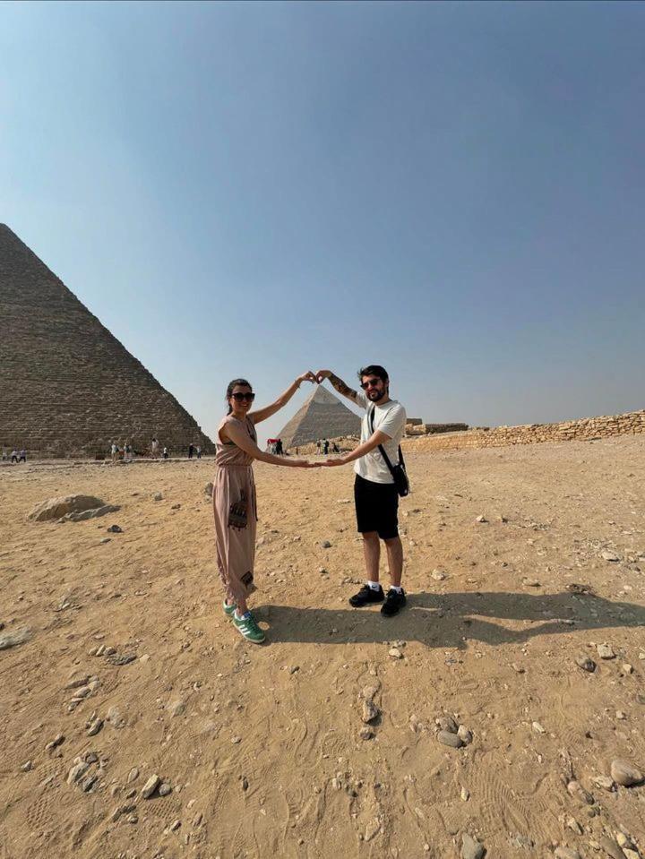 Thoth Pyramids Inn Kafrat al Jabal ภายนอก รูปภาพ